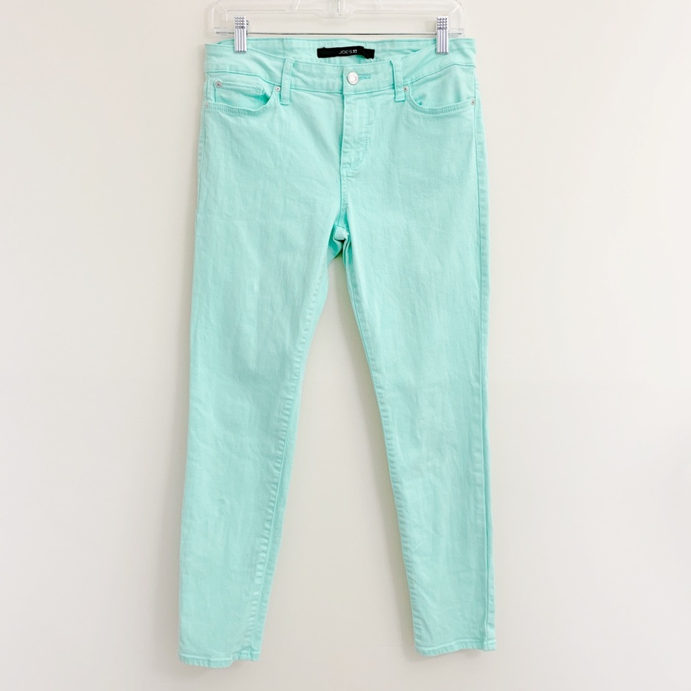 JOE’S Skinny Ankle Pastel Mint Green Jeans